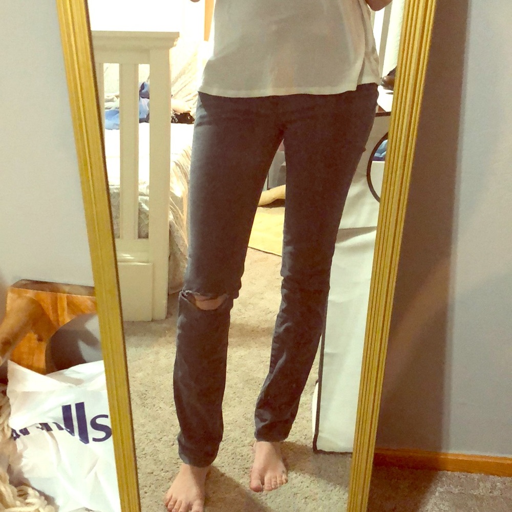 Gray American Eagle pants